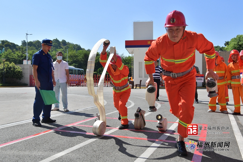 闽侯县举办首届多种形式消防队伍比武竞赛