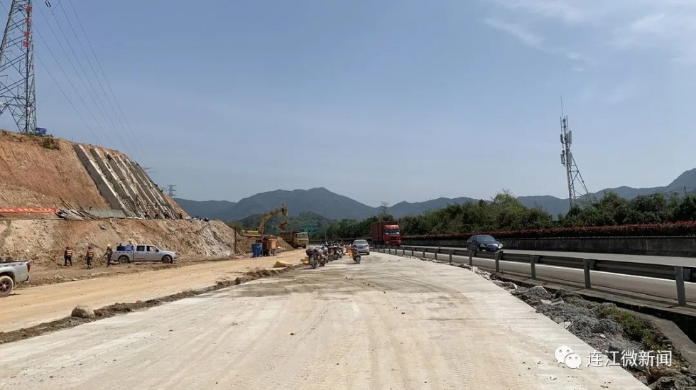 国道主干线福州绕城公路西北段飞石互通工程又有新进展