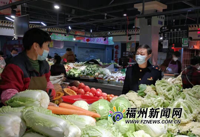 台江农贸市场有了“驻场值守”人员 保障 “菜篮子”安全