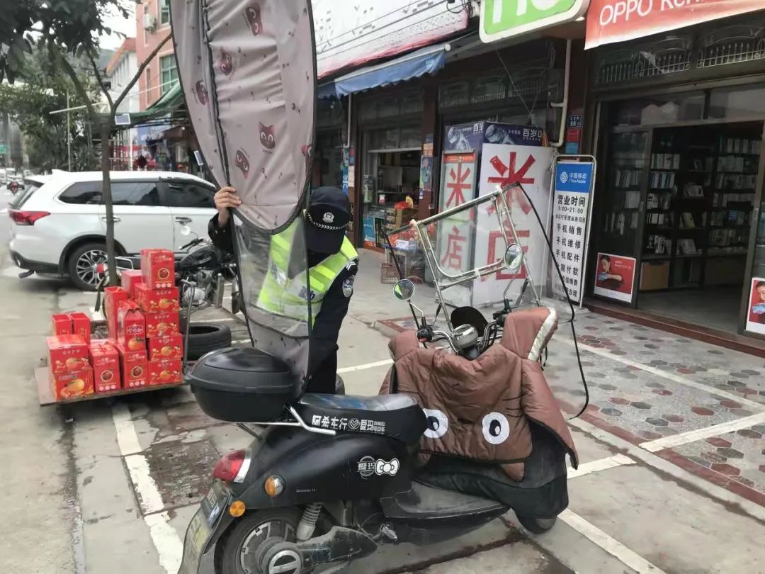 闽清云龙乡开展摩托车电动车交通违法专项整治行动