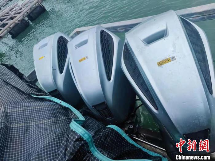 漳州海警查获4艘非法改装大马力快艇