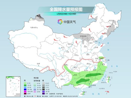 本周冷空气活跃全国多地气温回升 南方仍多阴雨天气