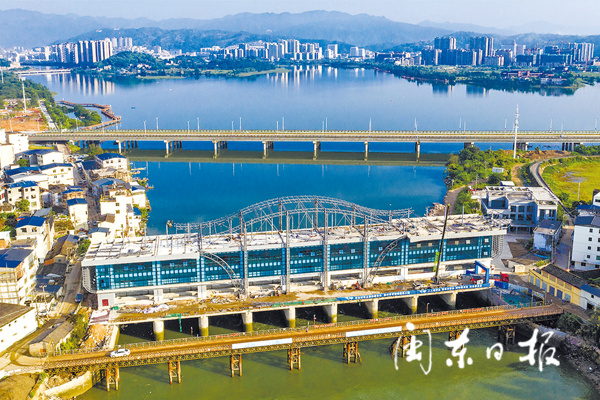 东湖塘水闸除险加固工程成为宁德东湖塘一道亮丽风景