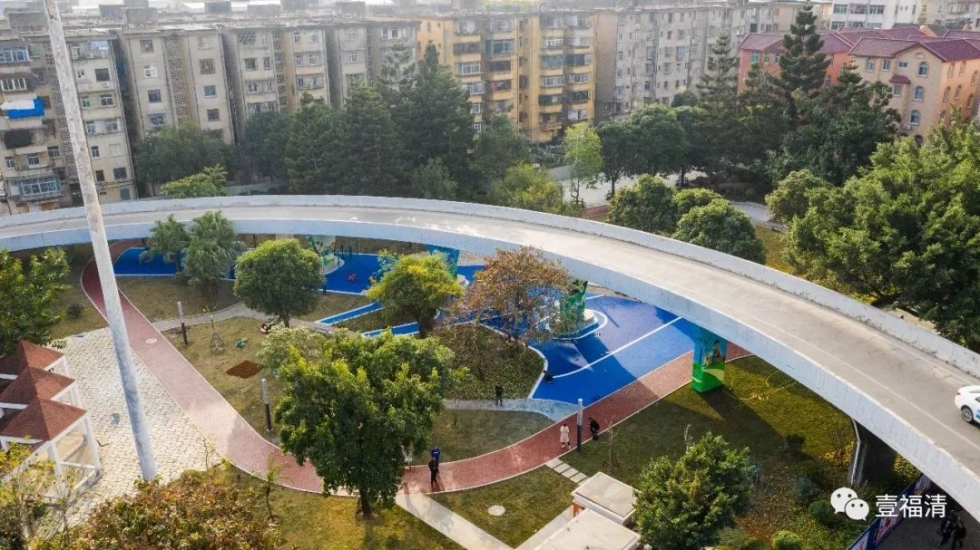福清城区新改造一座“儿童乐园”，快带孩子来玩耍吧！