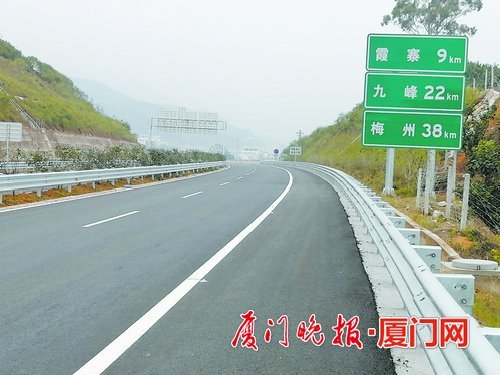 云平高速公路通车　厦门至粤东添最佳捷径