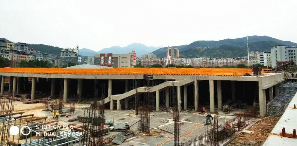 闽清县体育中心提升改造项目有力有序推进