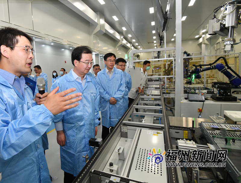 ​王宁出席海峡星云智能制造基地一期工程竣工投产活动