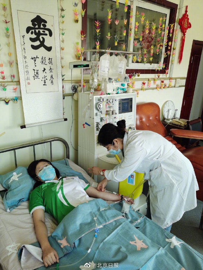 错过援鄂的北京护士捐献造血干细胞
