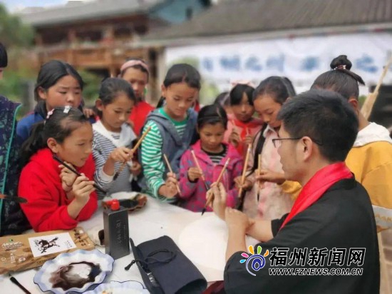 福州志愿者踊跃参与“春雨工程”文化志愿服务活动