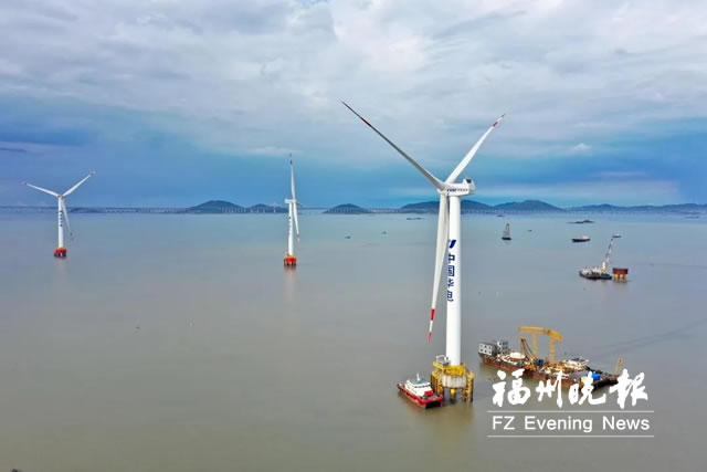 首台国产6.2兆瓦海上风电主控系统在福清投运 