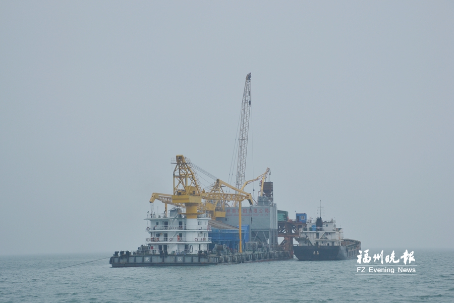 福清兴化湾海上风电场正在建设 一期首批机组争取7月并网发电