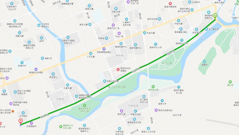 福清市清盛大道（玉融大桥至福政路）将交通管制