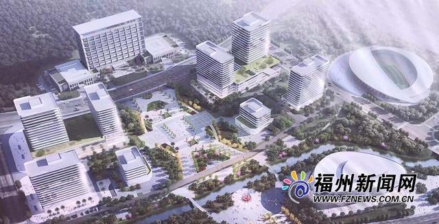 闽清智慧总部创新园开工 预计2023年建成投用